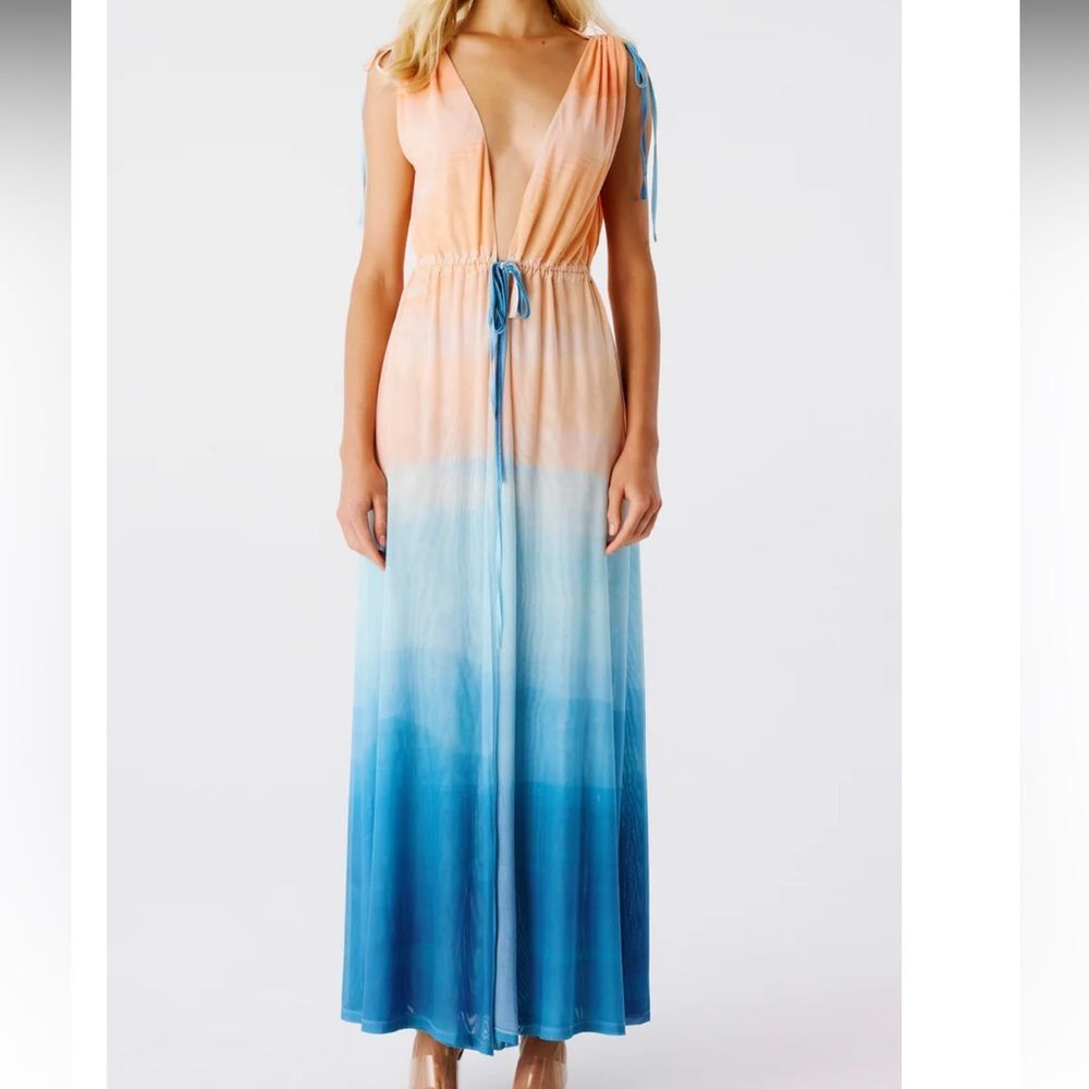 My Beachy Side Uma Caftan Maxi Dress